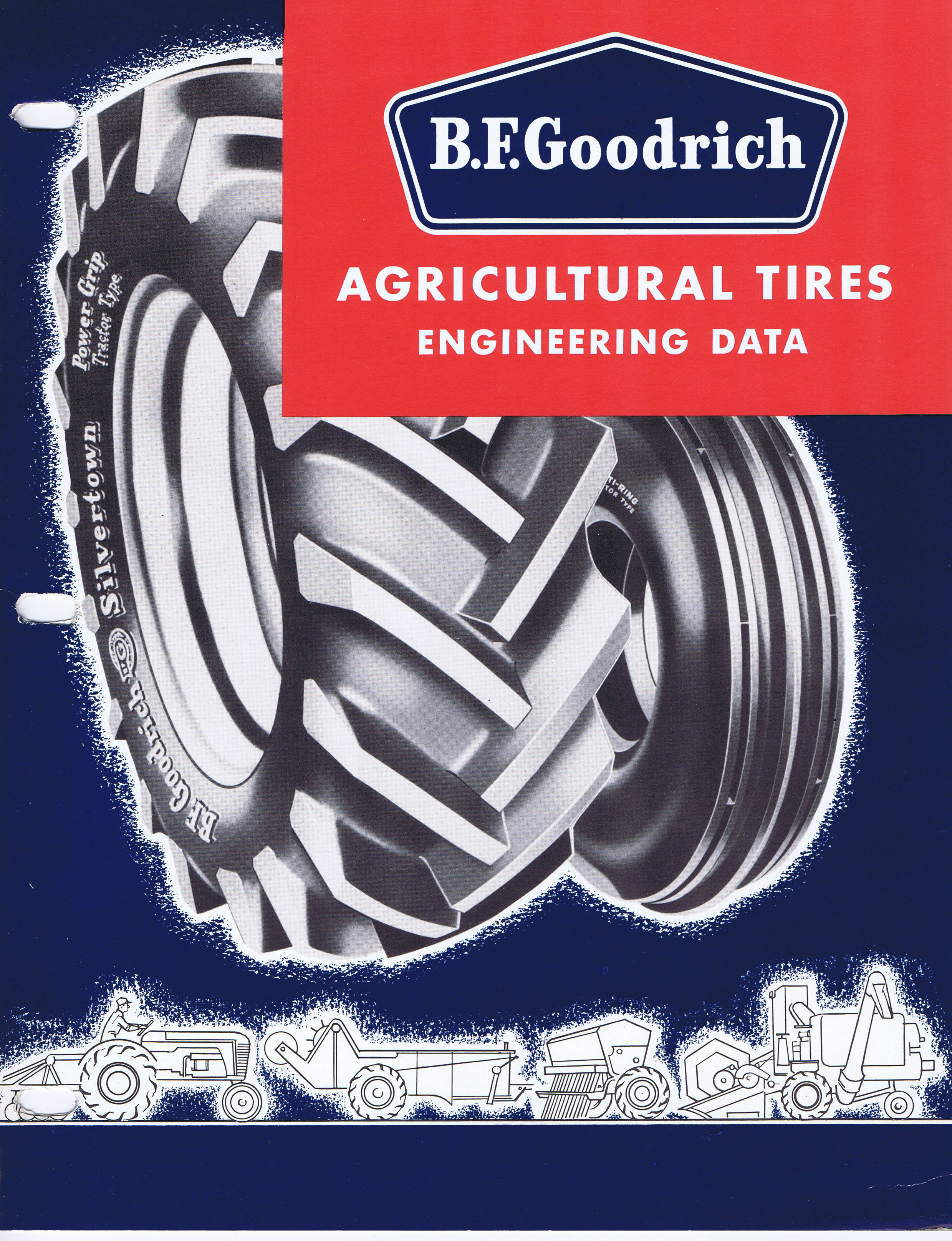 1960 BF Goodrich Agricultural Tires Engineering Data / BFG_Farm_160